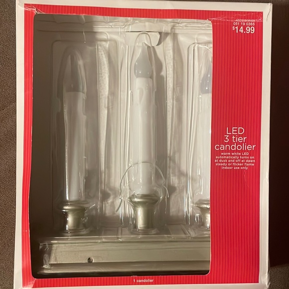 Holiday Led 3 Tier Candle Poshmark
